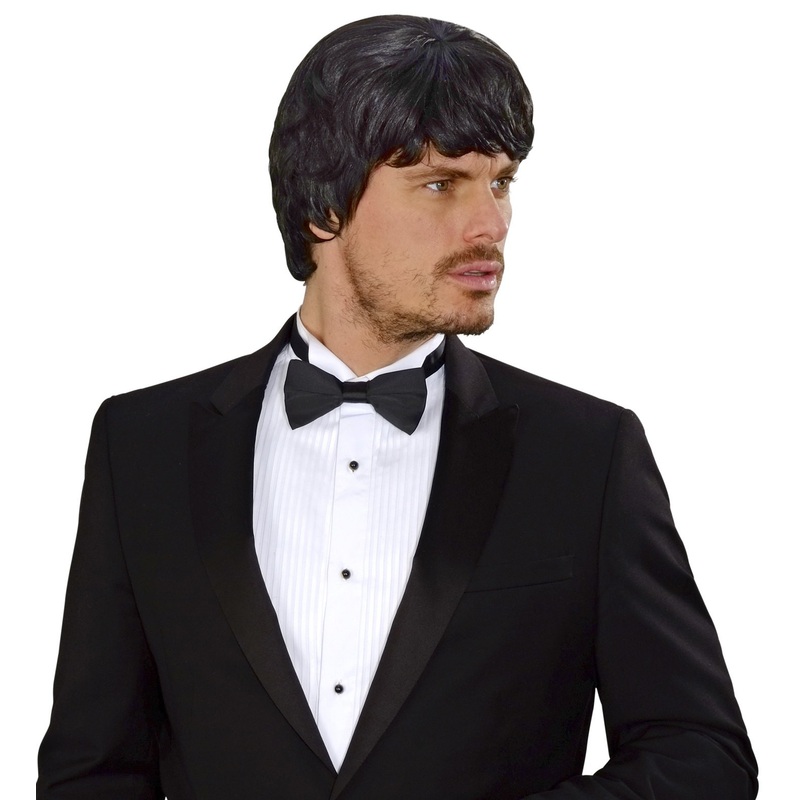 Black Vince retro wig