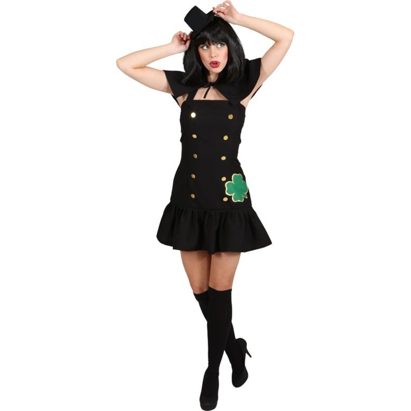 Chimney sweep shamrock ladies costume 36