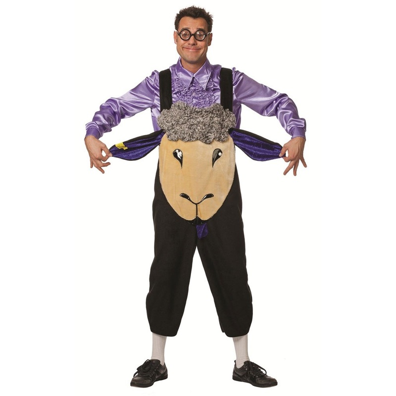 Crazy sheep head costume 48
