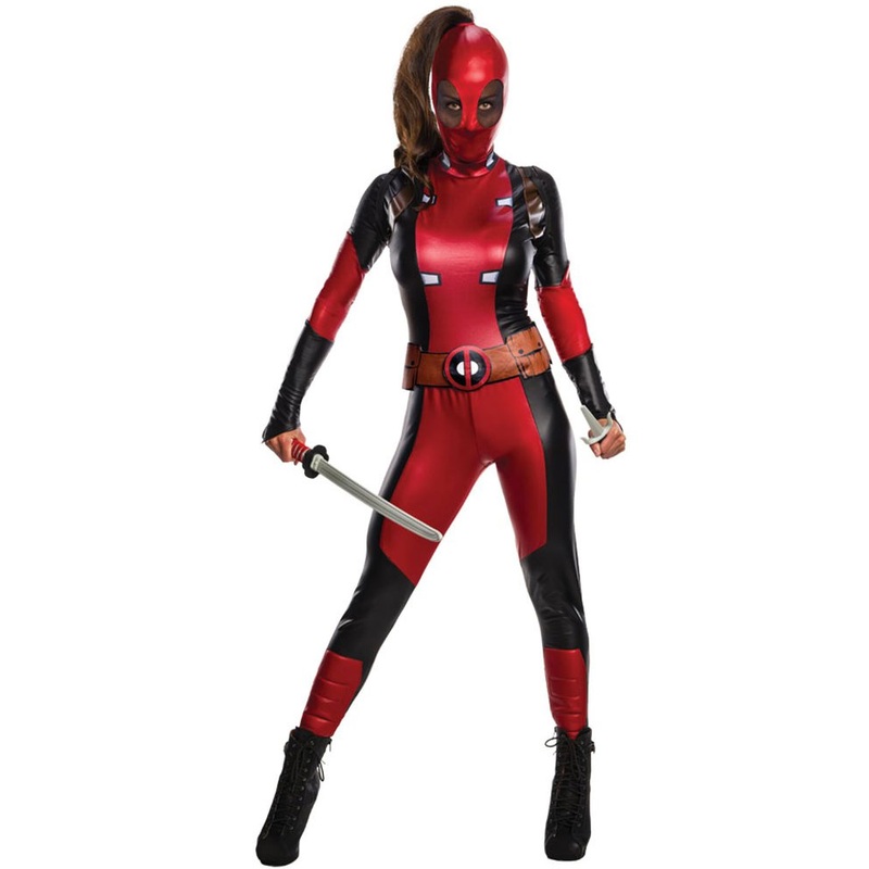 Deadpool costume for women deluxe XS