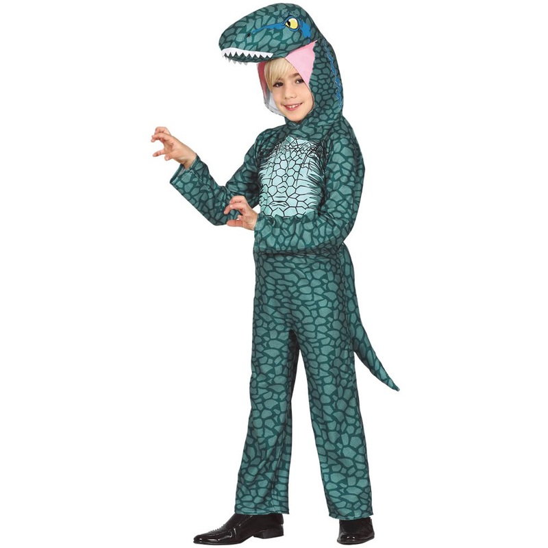 Dino Raptor kids costume