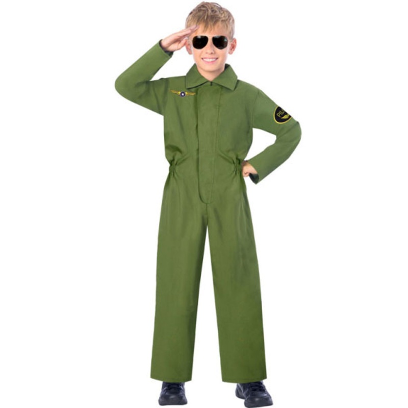 Fighter jet pilot Joe children's costume