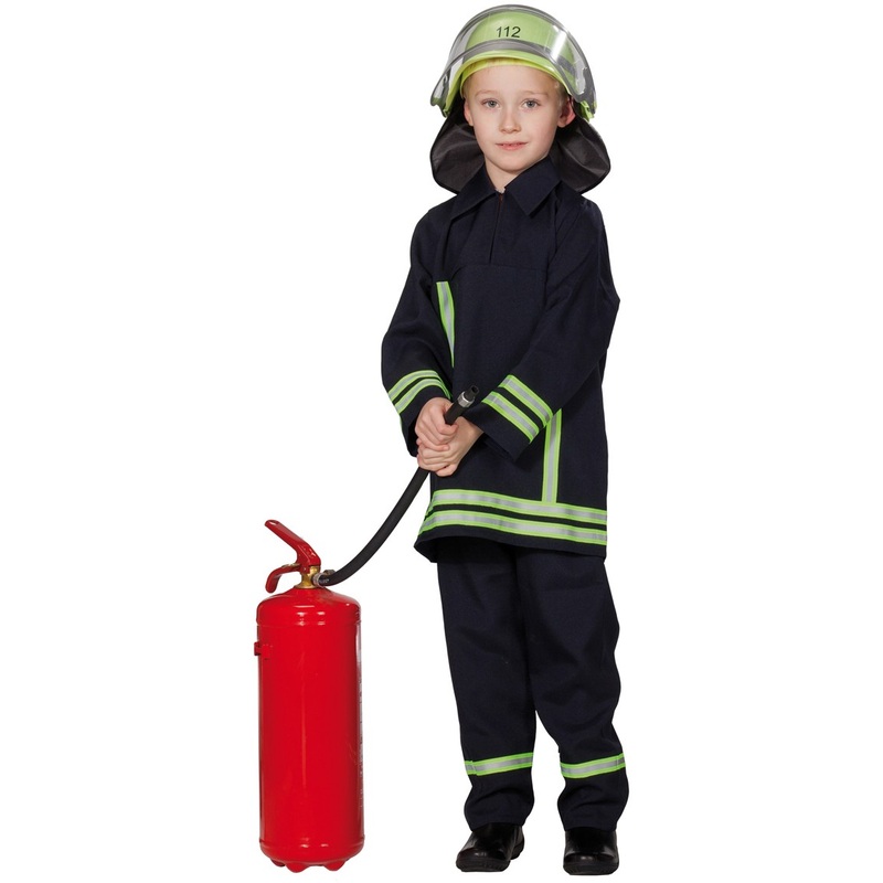 Fireman suit kids costume 104