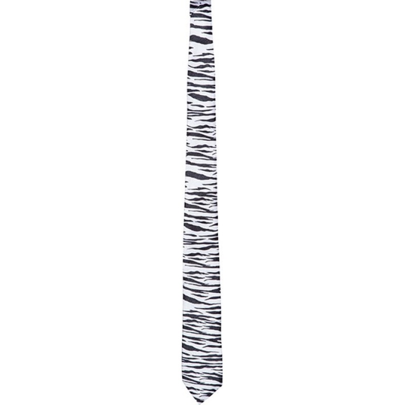 Funny zebra tie