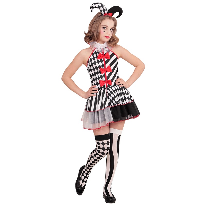 Harlequin Jolly Lolly child costume