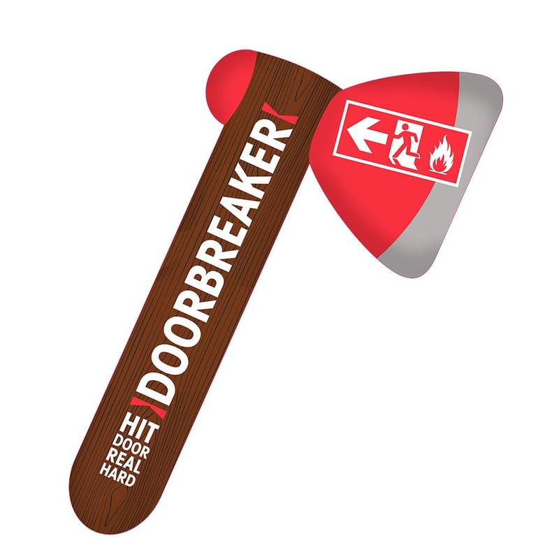 Inflatable fire department ax 38cm