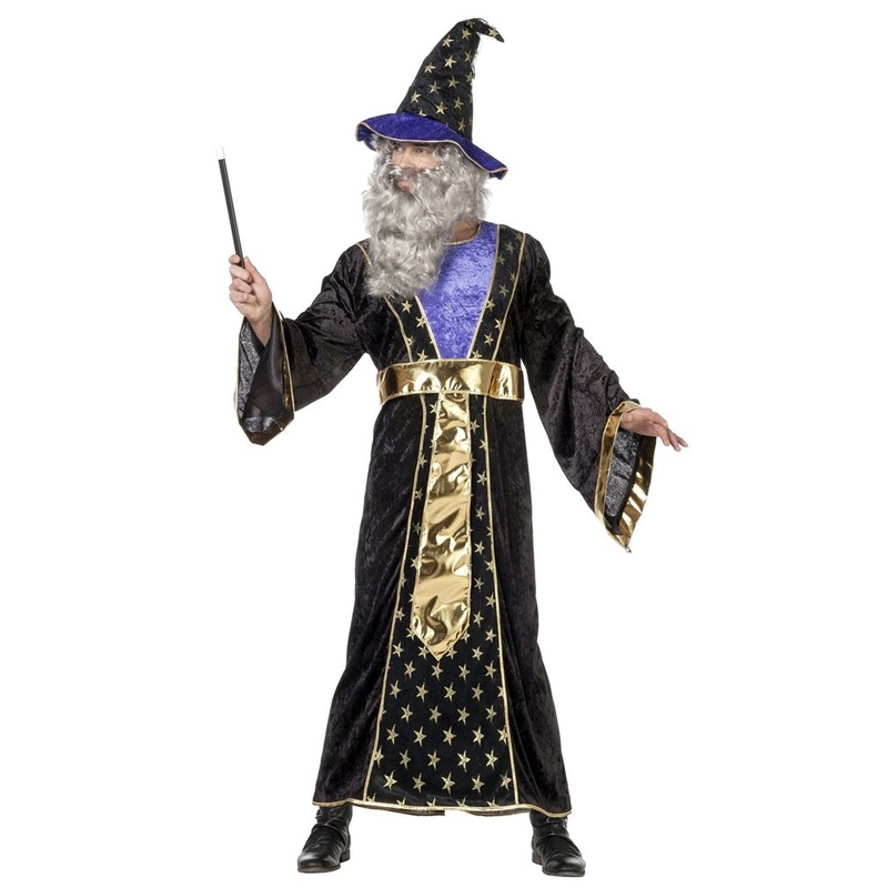 Magical wizard mens costume 50