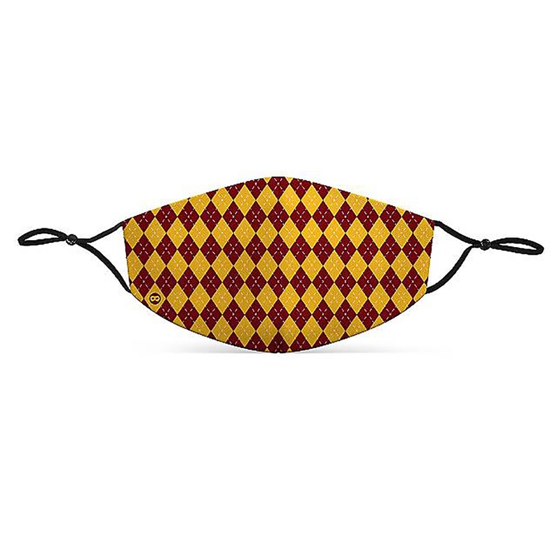 Mouth and nose mask magic school red for adults