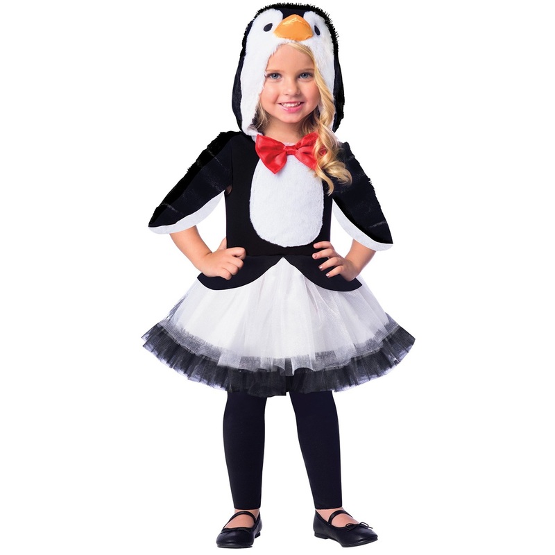 Penguin child costume with hood