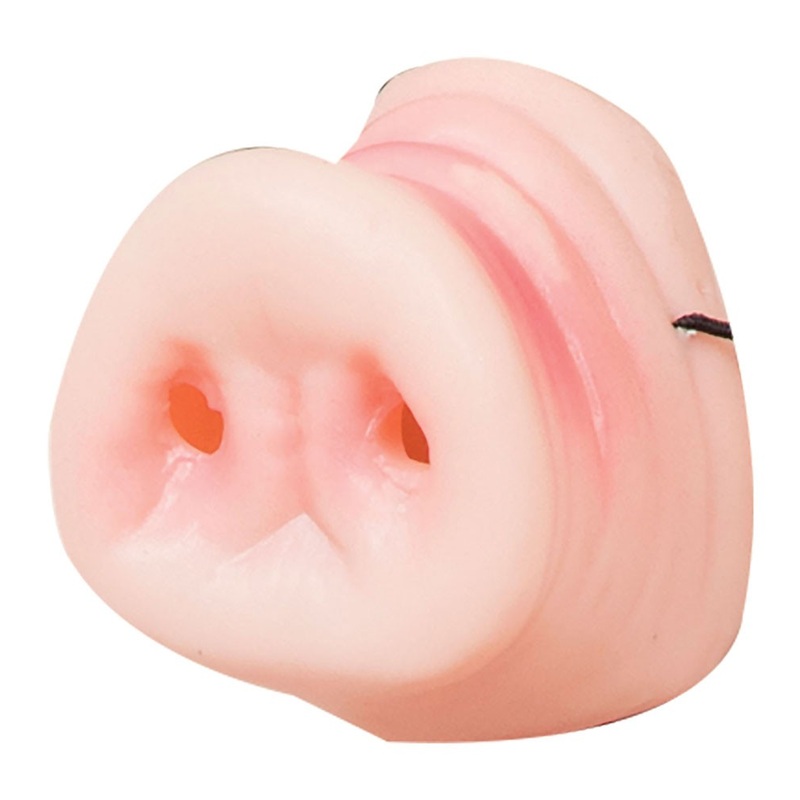 Pink piggy nose