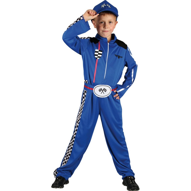 Pitstop pit stop jumpsuit with hat for kids