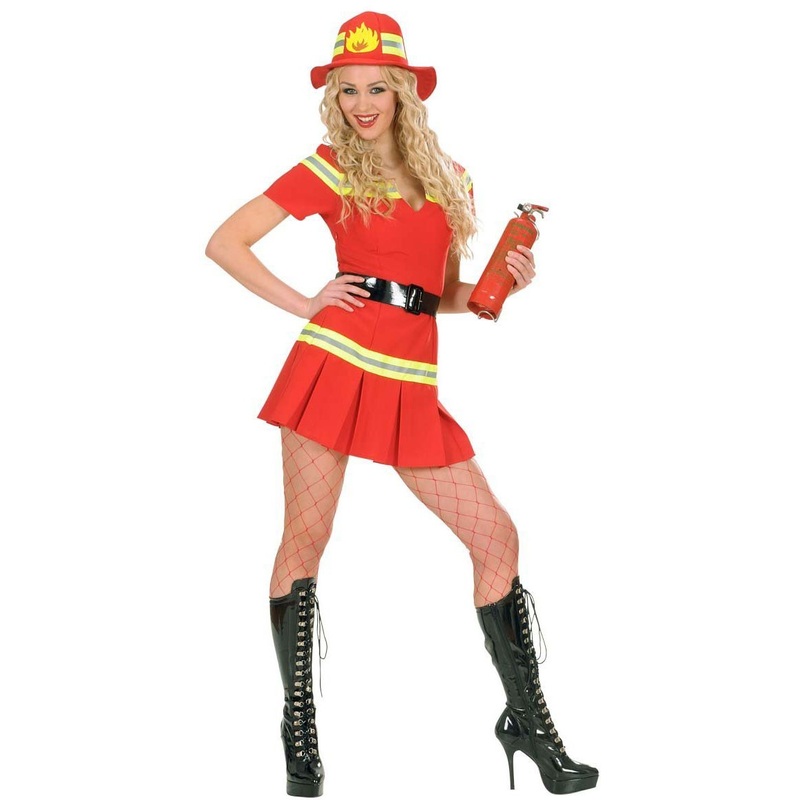 Sexy firefighter Foxxy costume S
