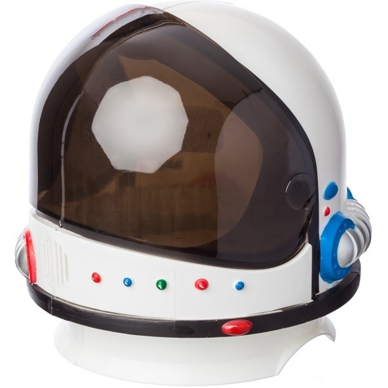 Spaceship astronaut helmet with visor