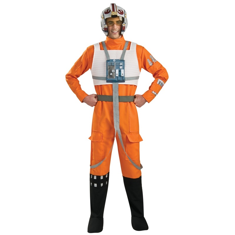 Star Wars X-Wing Fighter Pilot mens costume M-L