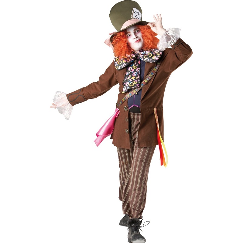 Crazy hatter men's costume M-L