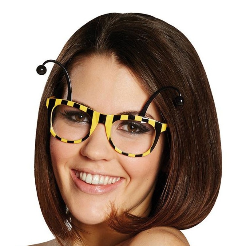 Cute bee glasses with feelers