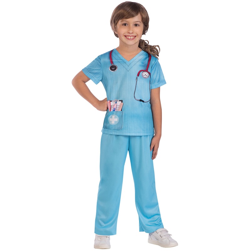 Doctor costume for children recycled