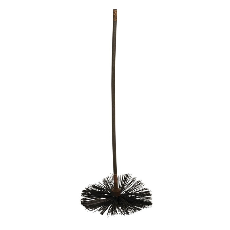 Fireplace broom for chimney sweep costumes