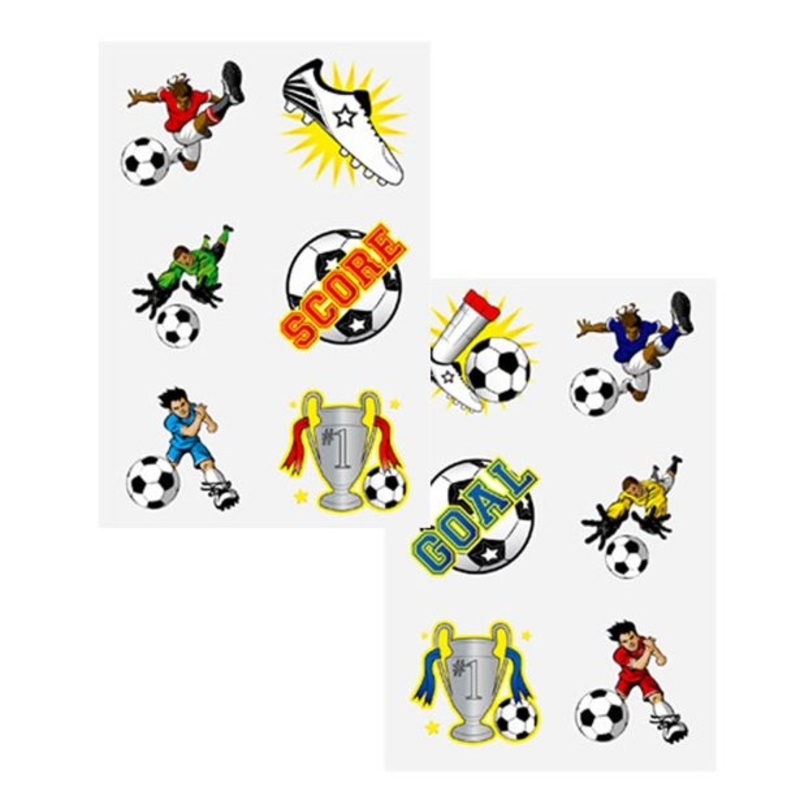 Football Temporary Tattoo Transfers