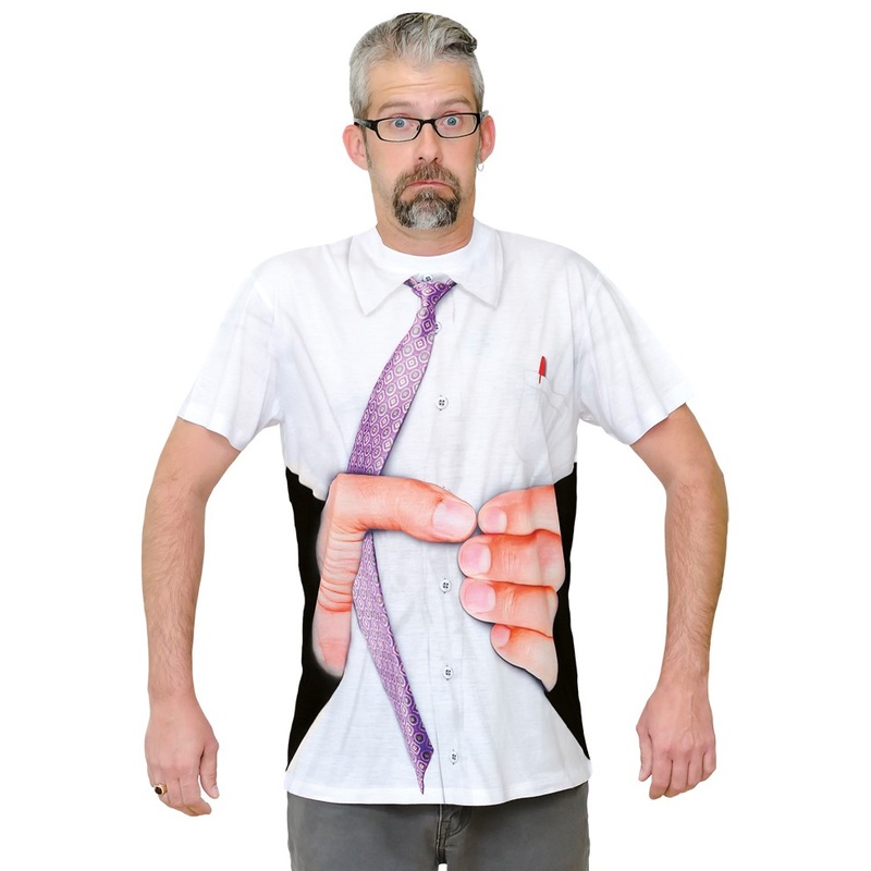 Funny office men shirt M