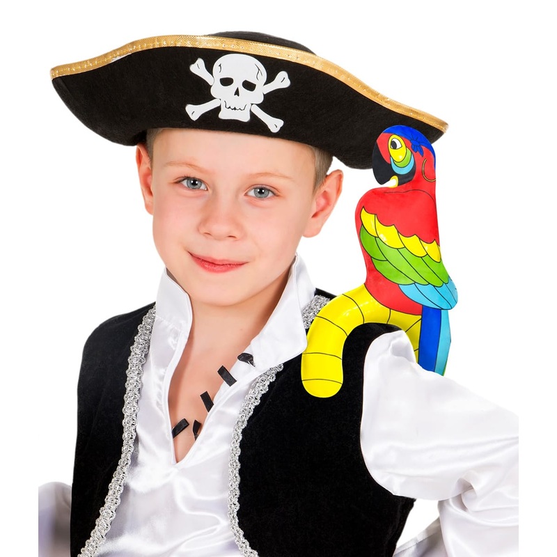 Inflatable pirate parrot