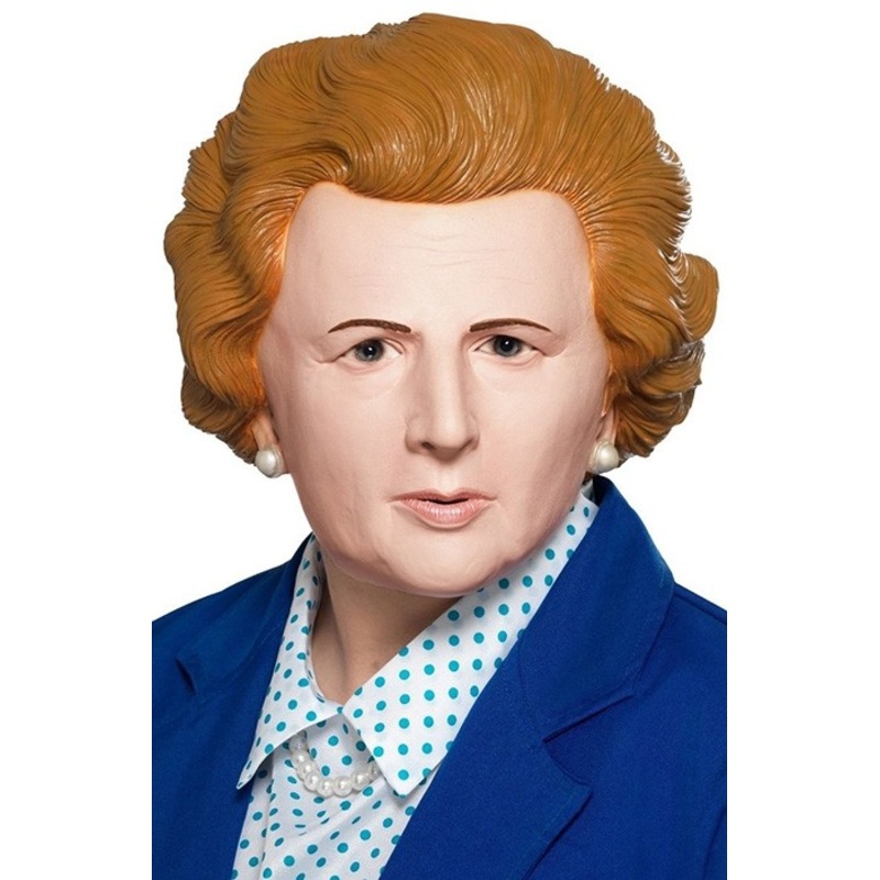 Iron lady latex mask