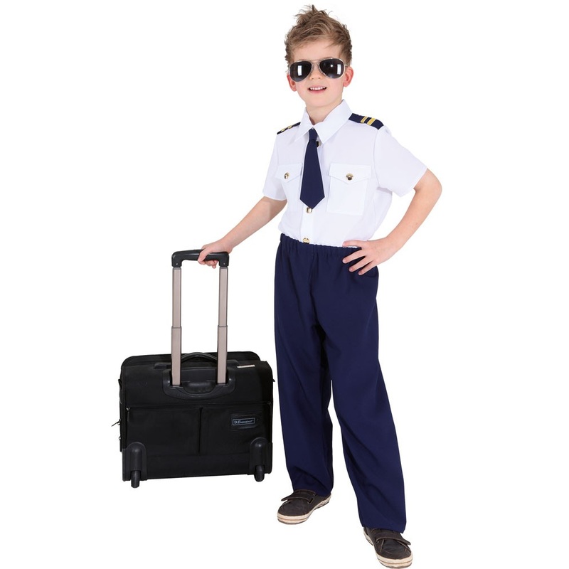Junior pilot Luca children's costume 128