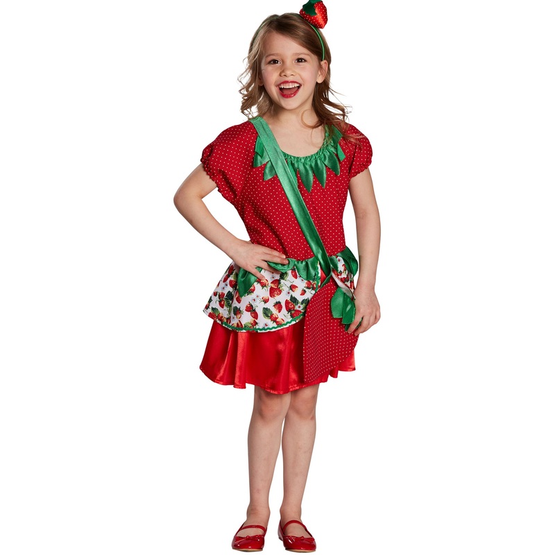 Little Strawberry Emily Child Costume 104