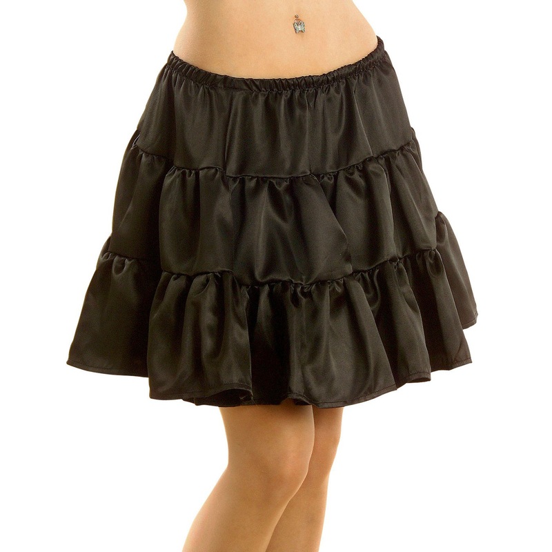 Lively petticoat in black
