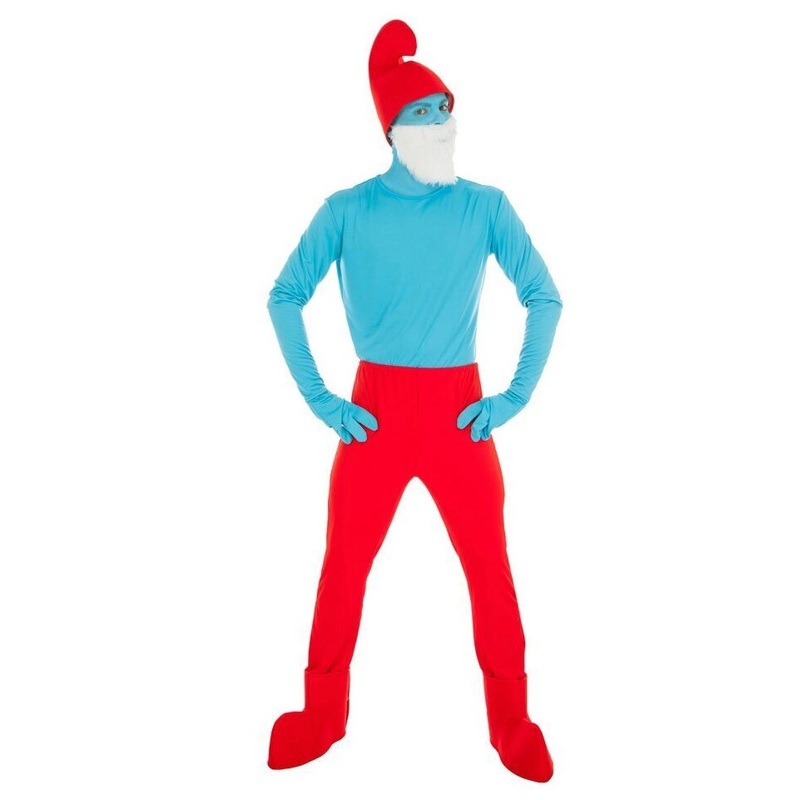 Papa Smurf costume for men M