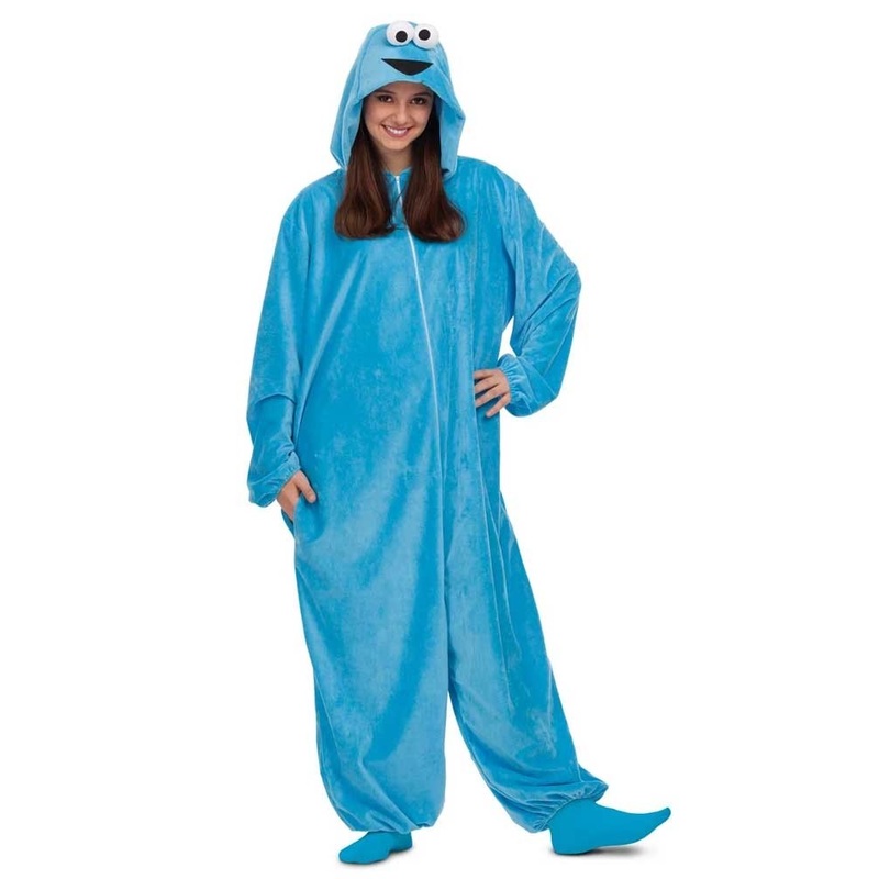 Sweet cookie monster unisex overall XS