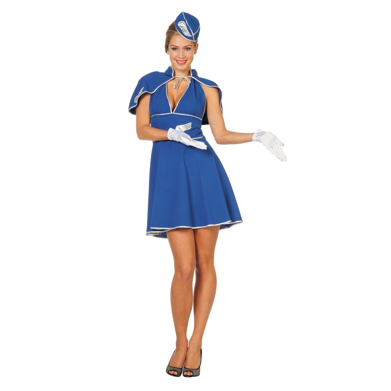 Charming stewardess Scarlett costume 36