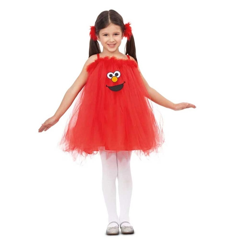 Elmo tulle dress for children