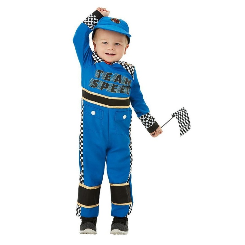 Little racing driver costume for children