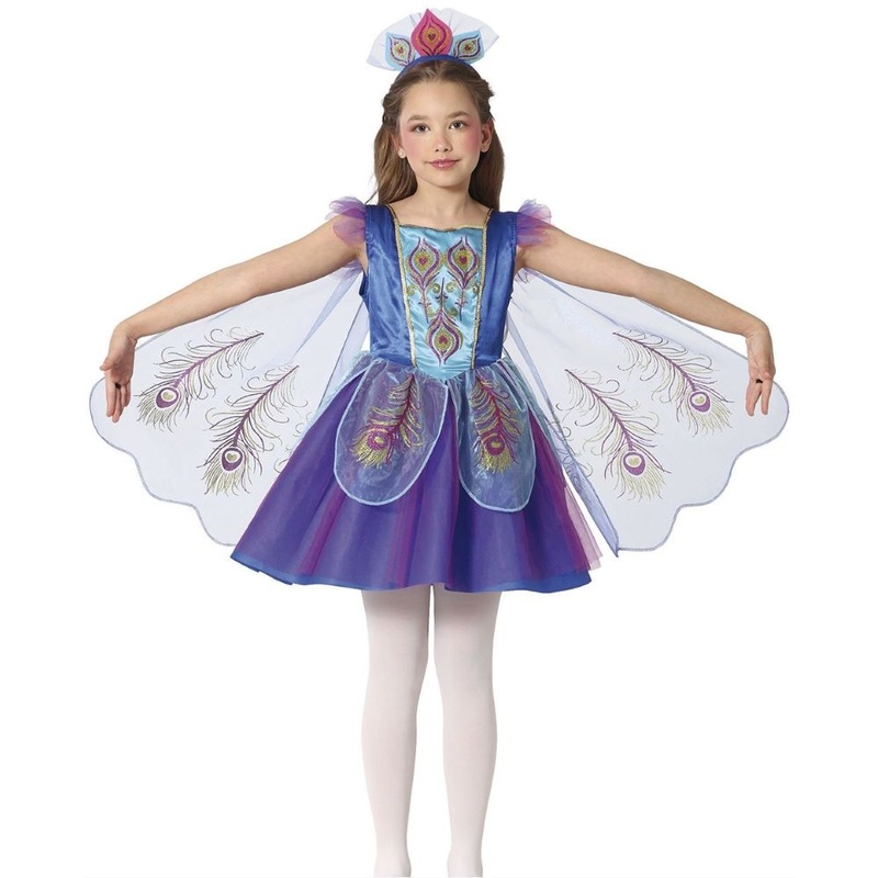 Magnificent Peacock Girl Costume