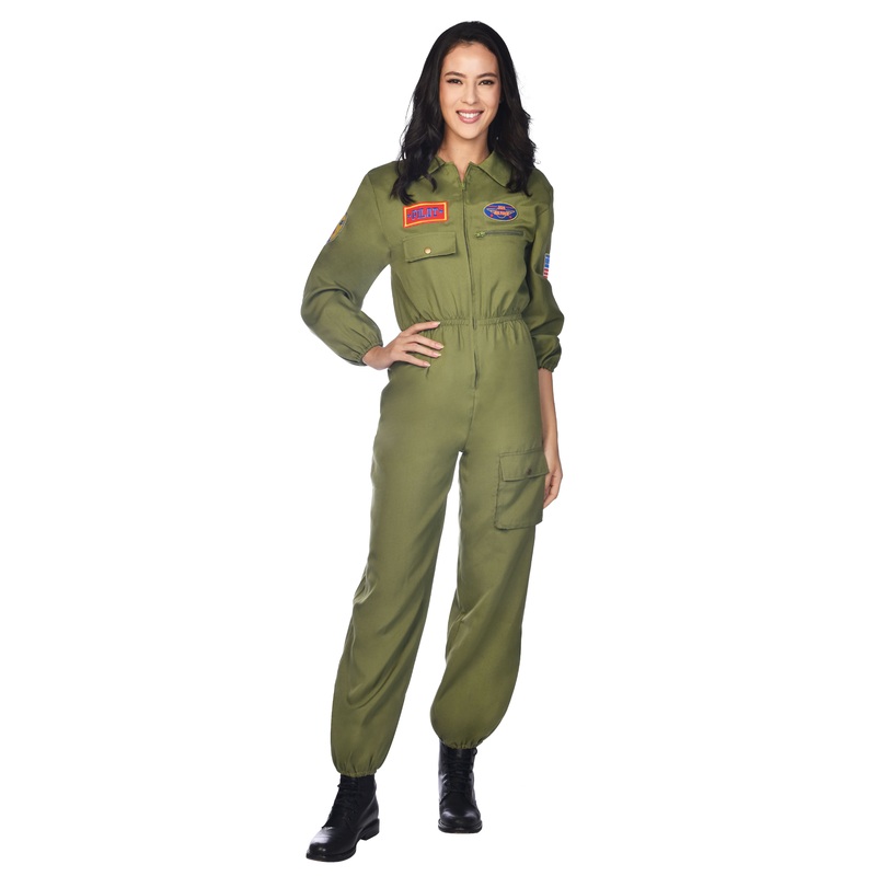 Navy fighter pilot costume for women 34-36
