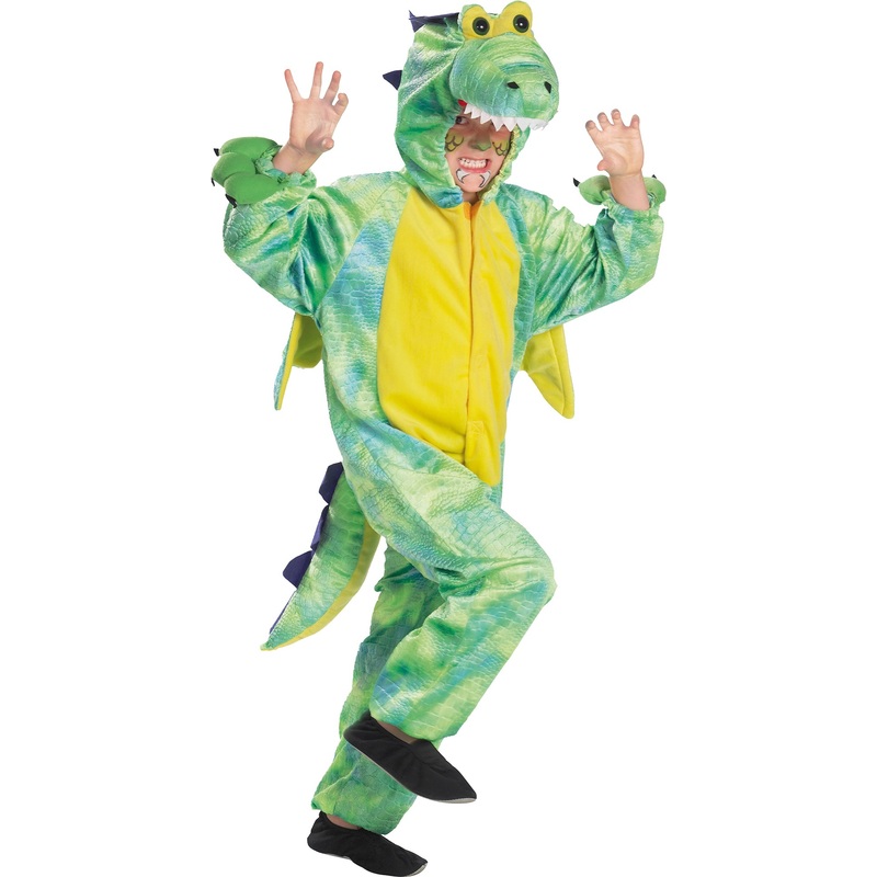 Plush dragon children's full body costume 98