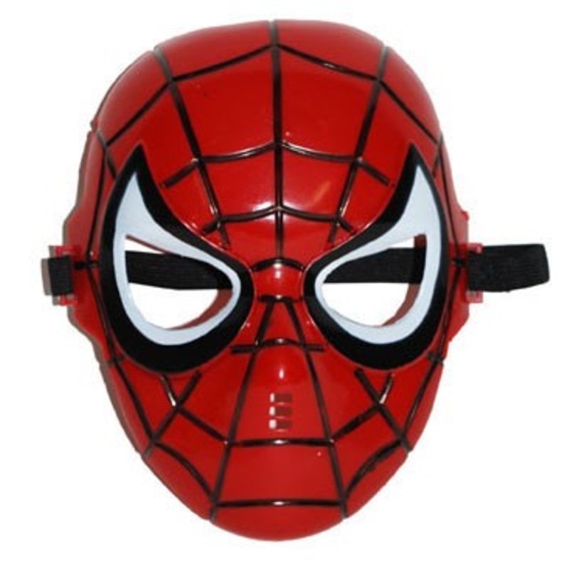 Spider man mask red