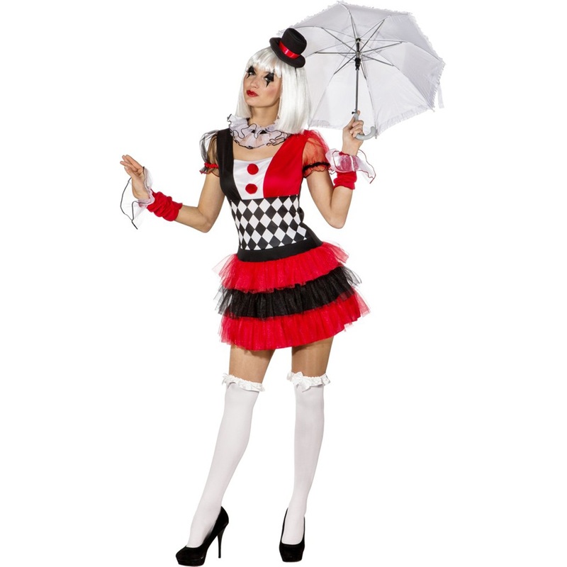 Sweet harlequin women dress 34-36