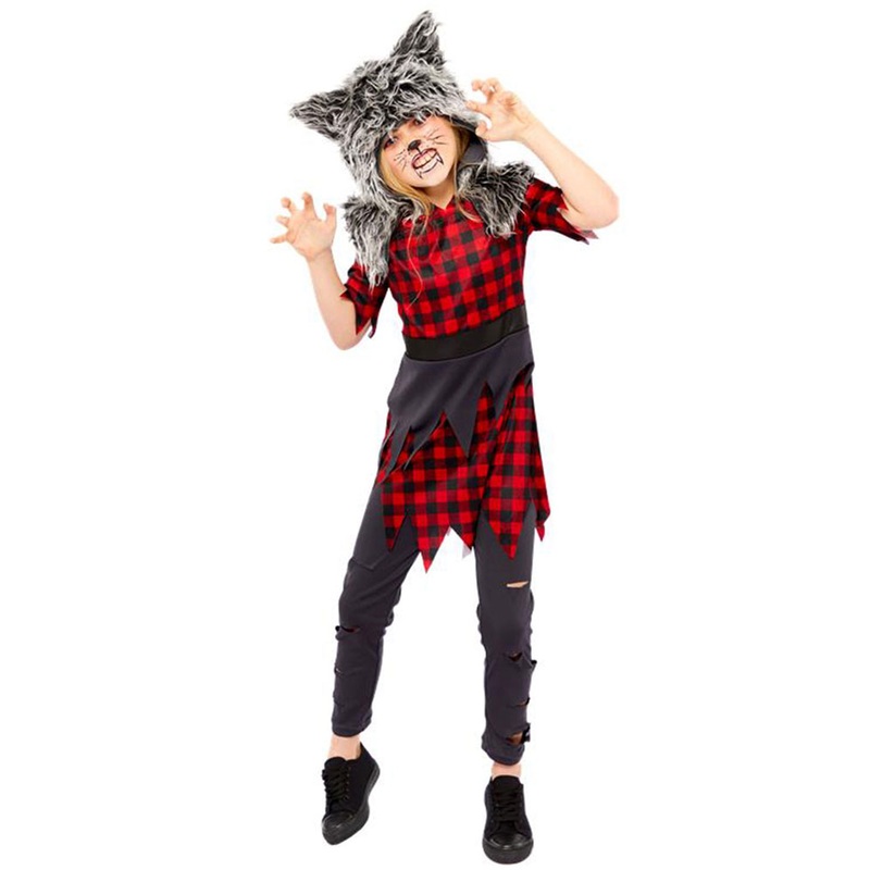 Werewolf girl costume
