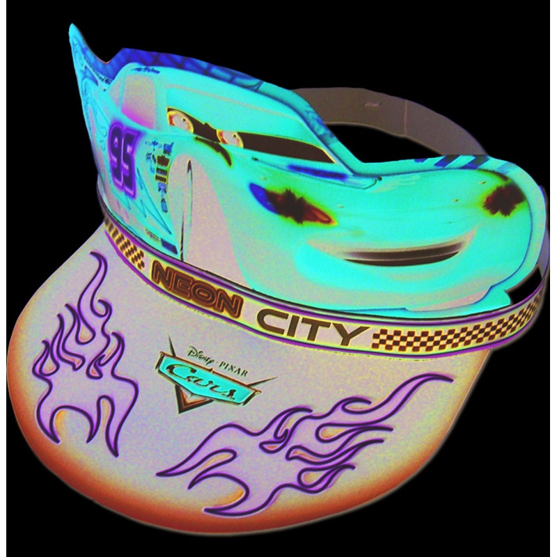 Cars Neon City Party Hats 6 pieces
