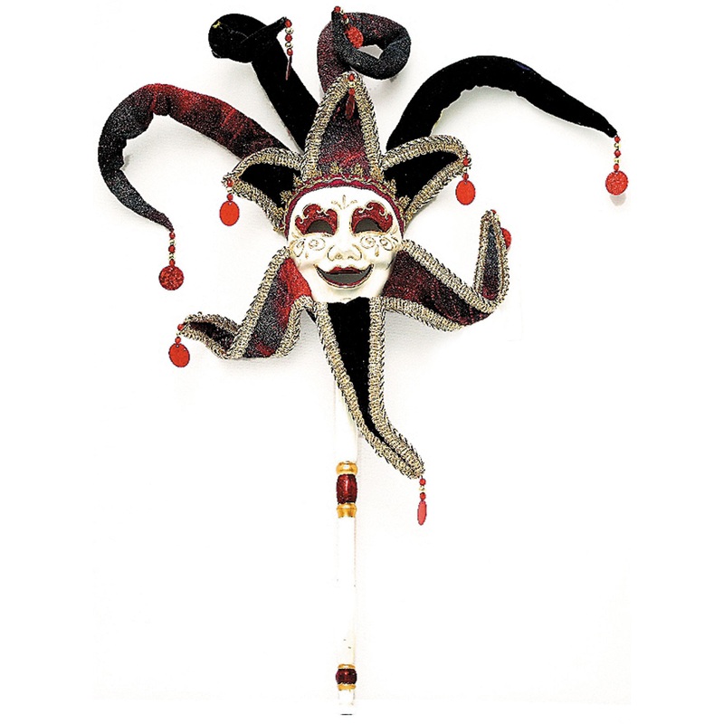 Harlequin mask Joker wand