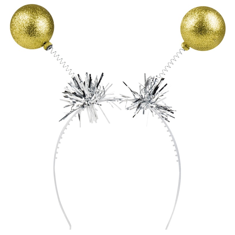 Harreif with Christmas tree decorations