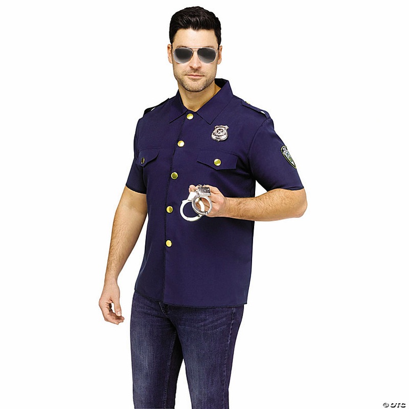 Instant Kit Police Uniform Plastic Costume Accessories