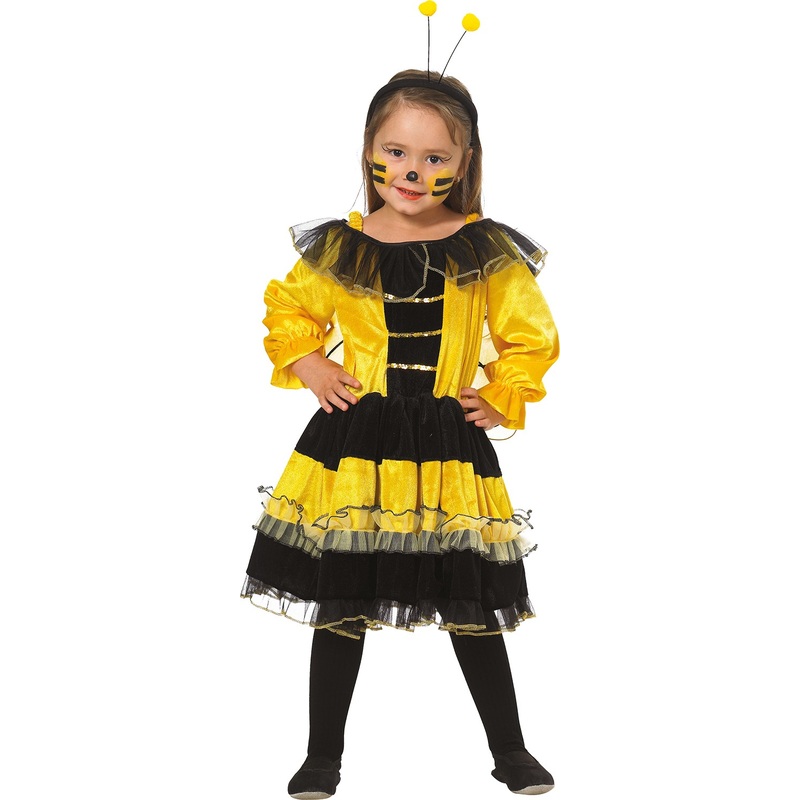 Mini bees child costume with feelers 98
