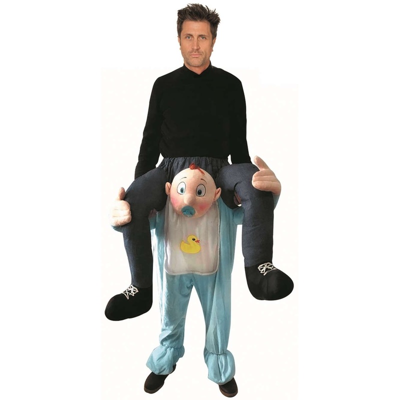 Piggyback baby costume