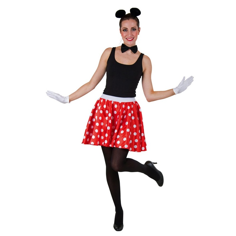 Red dot ladies skirt 34-36