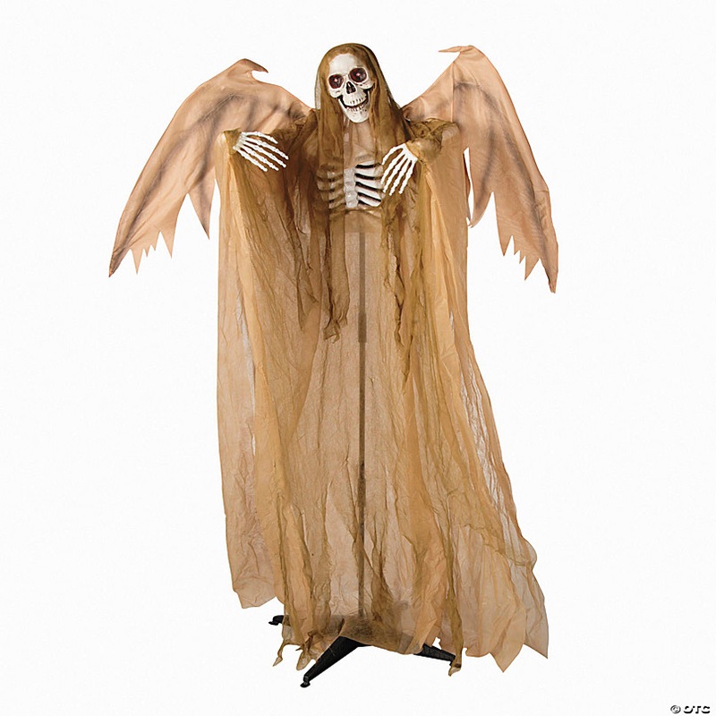 5.5 FT ANIMATED REAPER WITH WINGS