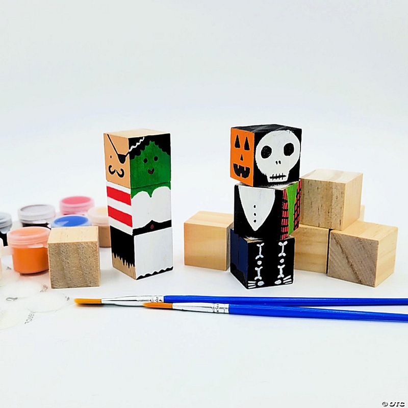 Ink and Trinket Kids DIY Halloween Twist Doll Craft Kit