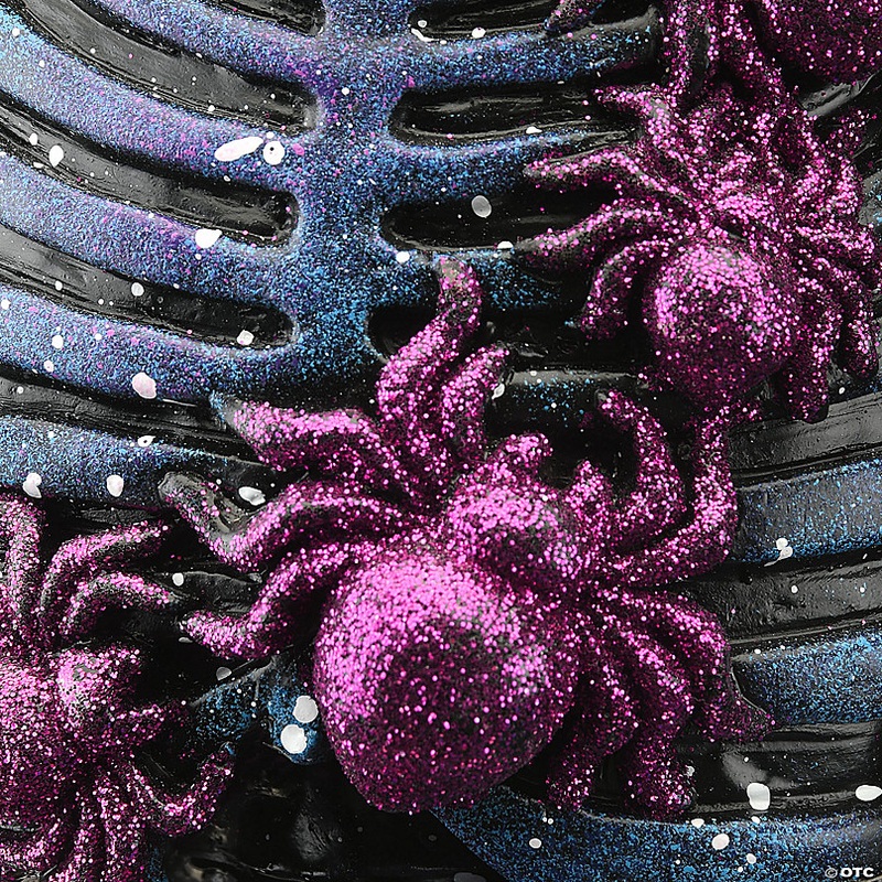 National Tree Company 10 in. LED Lit Purple Galaxy Skeleton